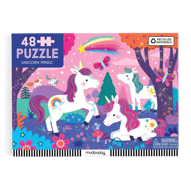MUDPUPPY. Unicorn Magic 48 Piece Puzzle