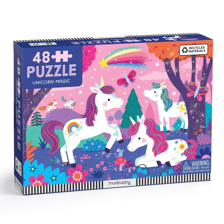 MUDPUPPY. Unicorn Magic 48 Piece Puzzle