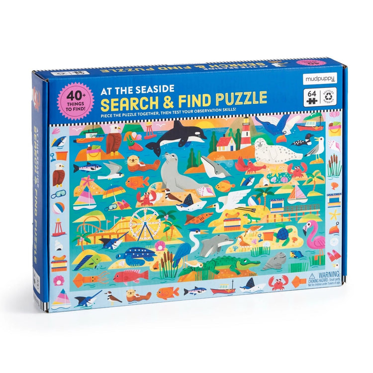 MUDPUPPY. Παζλ Search & Find 64 κομματιών Θάλασσα