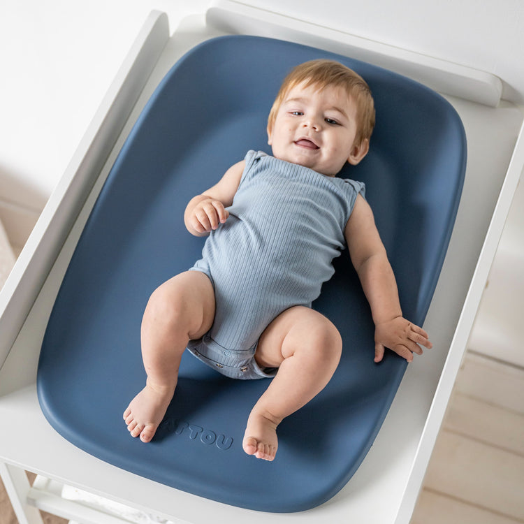 SOFTY. Μαλακή αλλαξιέρα PU 70x50 μπλε