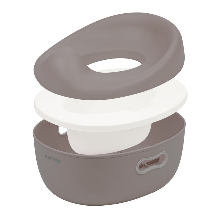 CARE. Educational potty 3 in 1 (taupe)