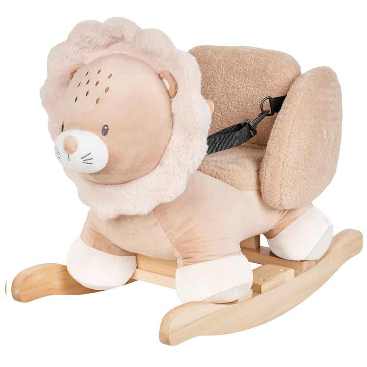 FLO, ERNEST & OLI. Rocking Toy Lion Ernest - brown