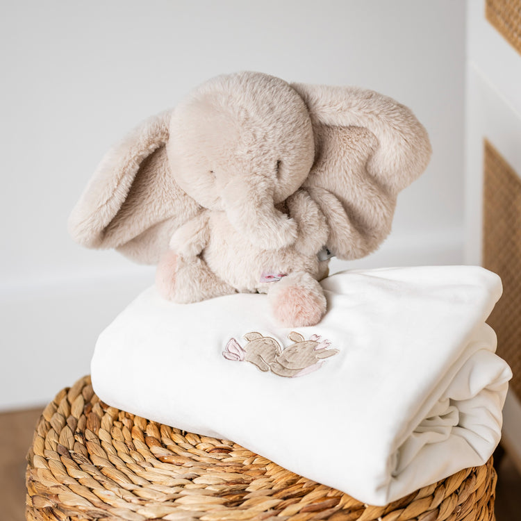 FANFAN. Soft Baby Plush Elephant (sand)