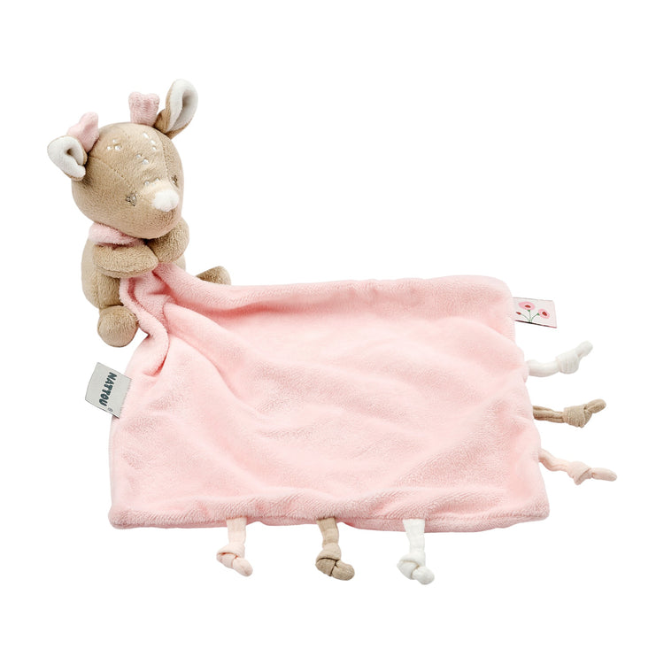 FANFAN. Baby Cuddle Blanket Doudou Deer (beige-pink)