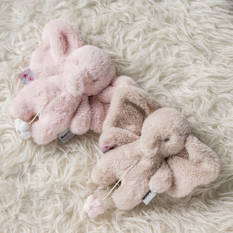 FANFAN. Mini Musical Cuddly Elephant (sand)