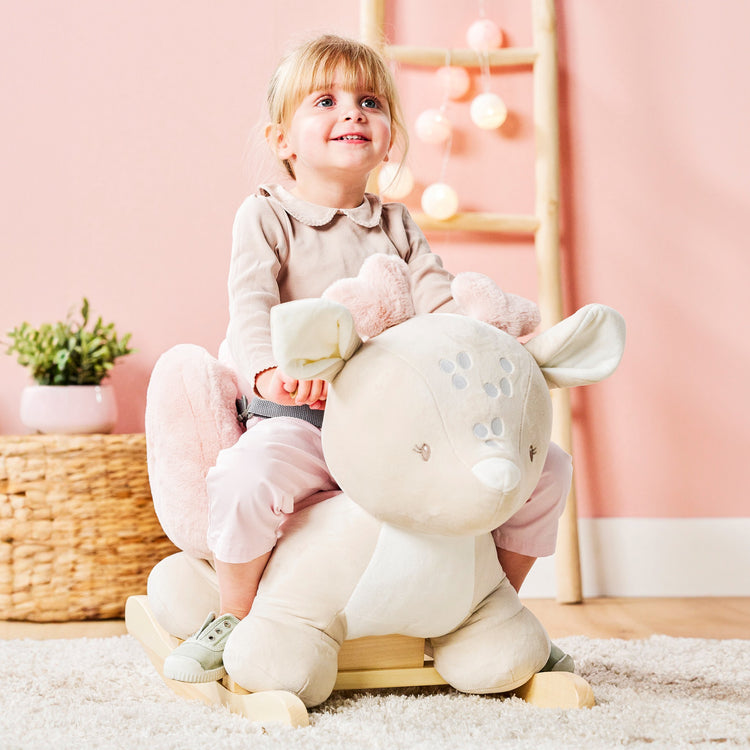 FANFAN. Rocking deer - beige