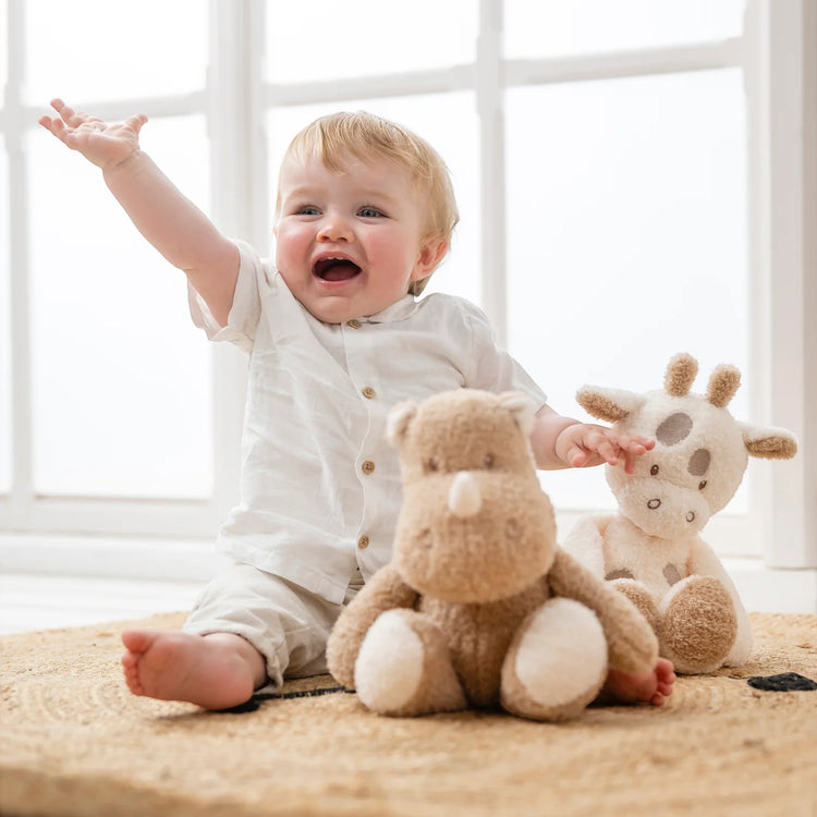 TEDDY. Λούτρινη καμηλοπάρδαλη (εκρού)