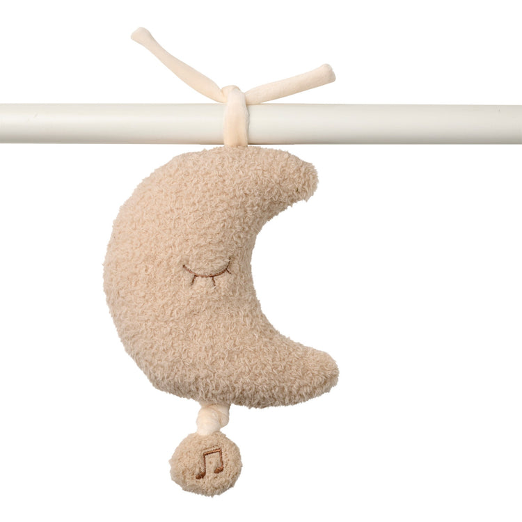 TEDDY. Musical Cuddly Moon (beige)