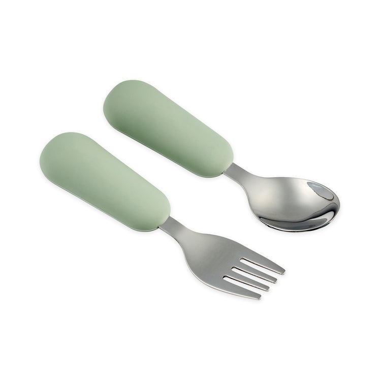 MEALTIME. Stainless Steel Cutlery Set (green)