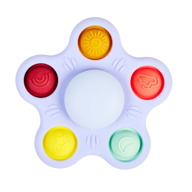 SILICON. Pop-it toy spinner