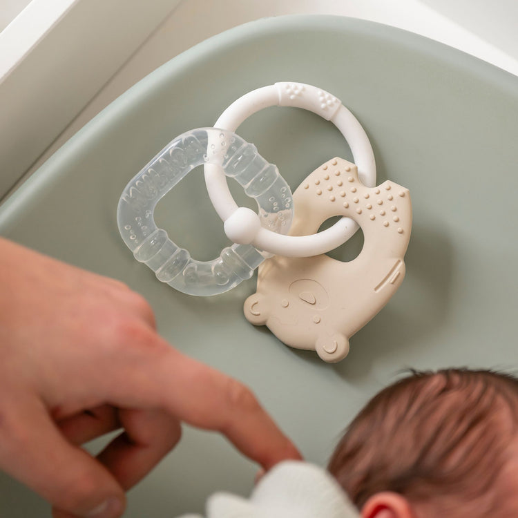 SILICON. Cooling teether (clay)