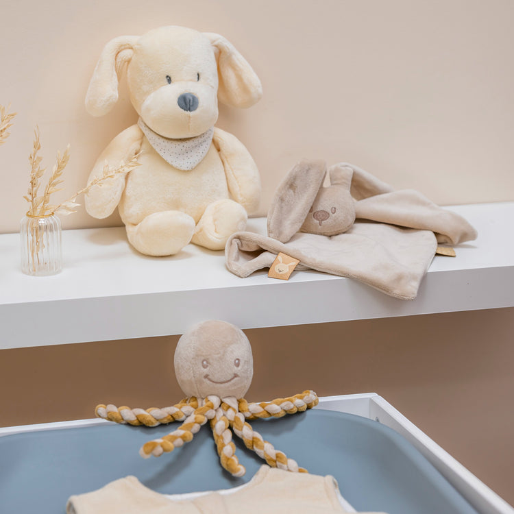 LAPIDOU. Cuddly octopus (mocha)