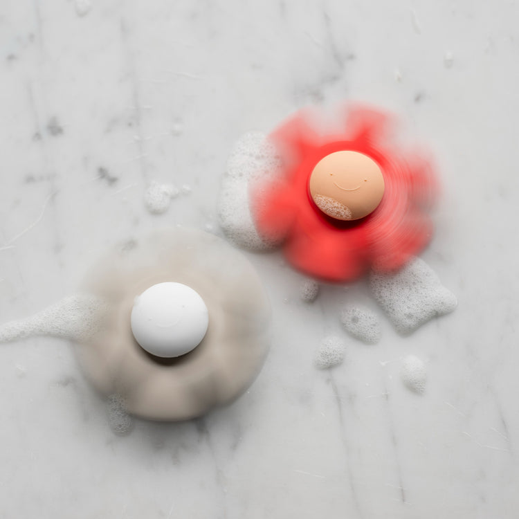 SILICON. Παιχνίδι μπάνιου Spinner (ροζ)