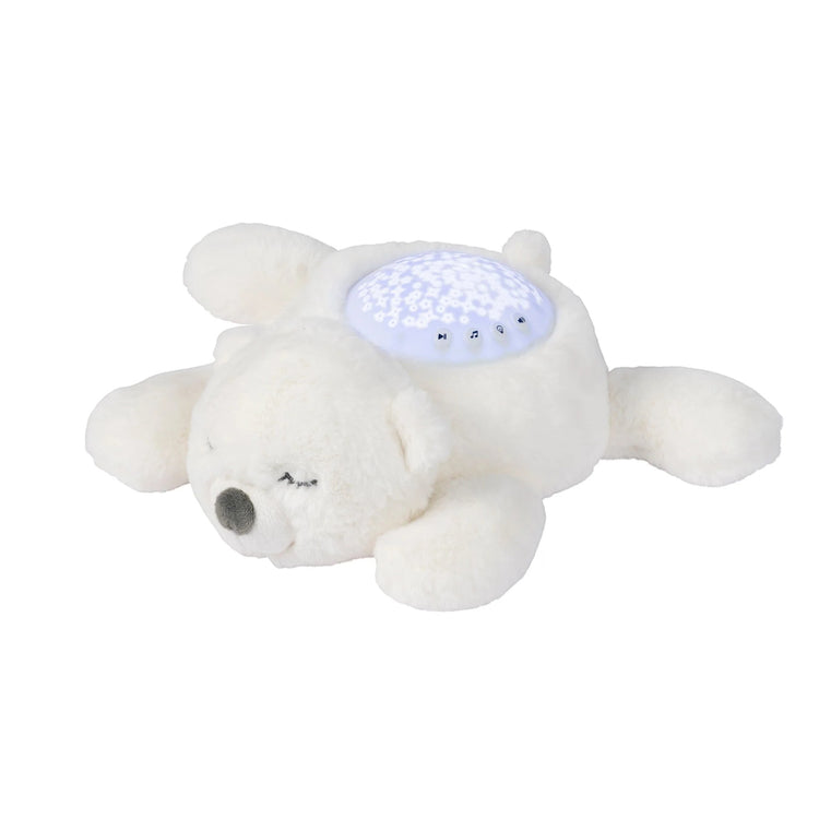 LAPIDOU. Night light projector polar bear (white)