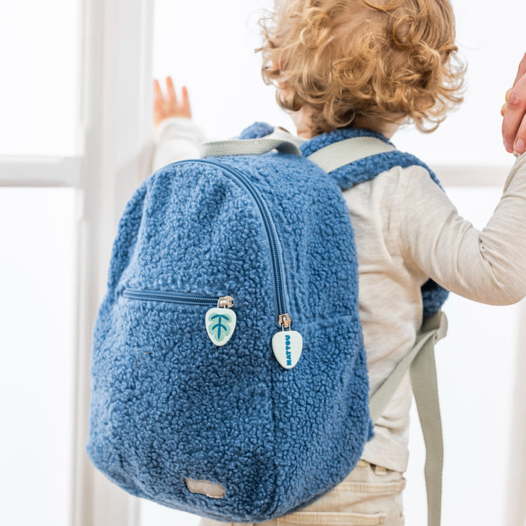 LAPIDOU. Backpack Teddy Blue