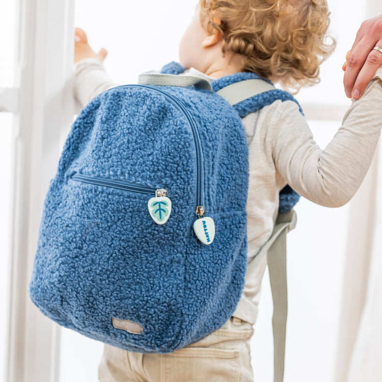 LAPIDOU. Backpack Teddy Blue