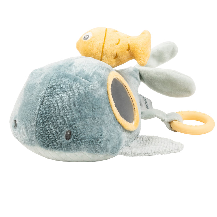ROMEO, JULES & SALLY. Activity cuddly whale