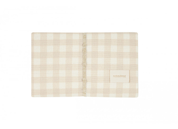 NEW ELEMENTS. Φορητή αδιάβροχη αλλαξιέρα Mozart Ivory Checks