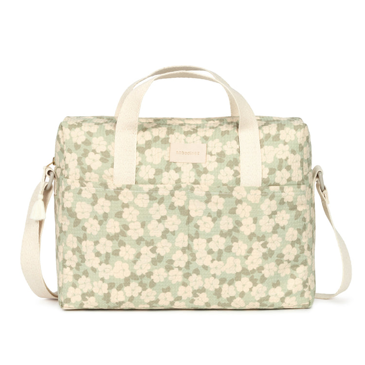 OPERA. Waterproof changing bag Gala Green Sakura