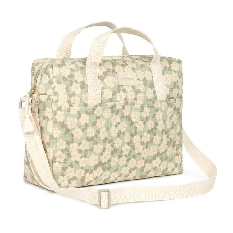 OPERA. Waterproof changing bag Gala Green Sakura