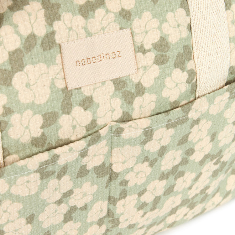 OPERA. Waterproof changing bag Gala Green Sakura