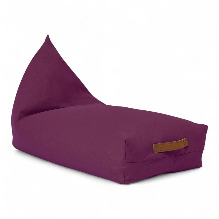 OASIS. Long beanbag - kid size - Prune