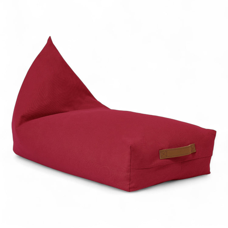 OASIS. Long beanbag - kid size - Burnt Red