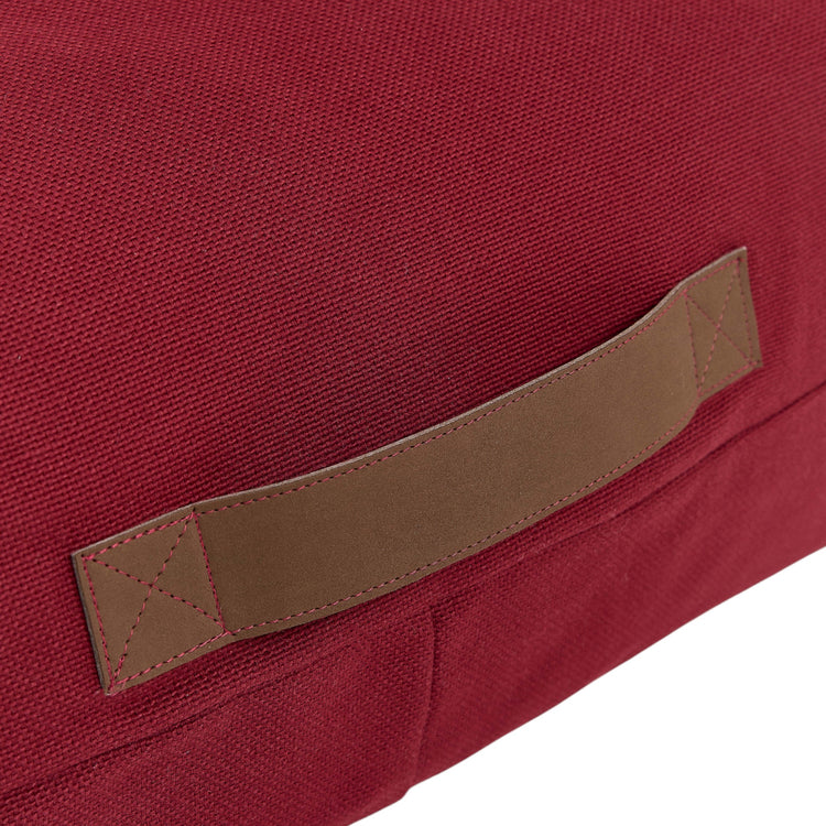 OASIS. Long beanbag - kid size - Burnt Red