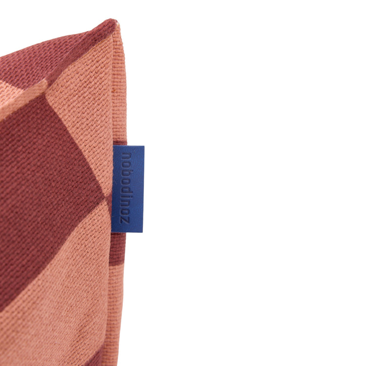 VIBES. Armchair beanbag - kid size - Maroon Tiles