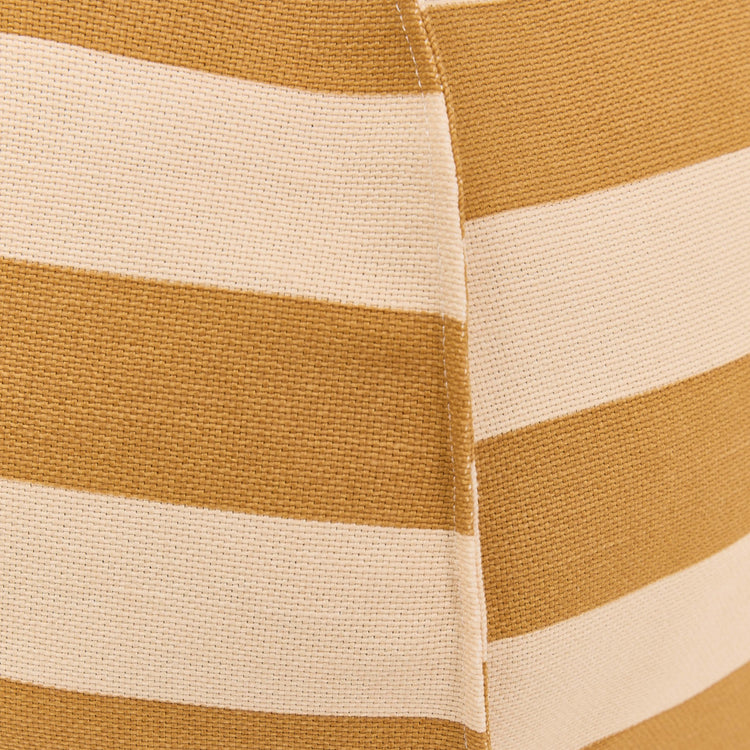 VIBES. Round beanbag - kid size - Mustard & Sand Tiles