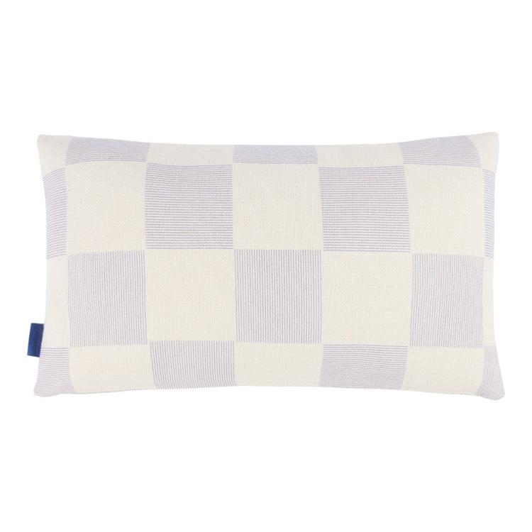 REMI. Μαξιλάρι ορθογώνιο Blue Ink Checks 50x30