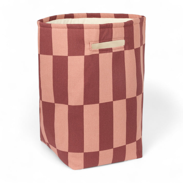 VIBES. Καλάθι αποθήκευσης Maroon Tiles