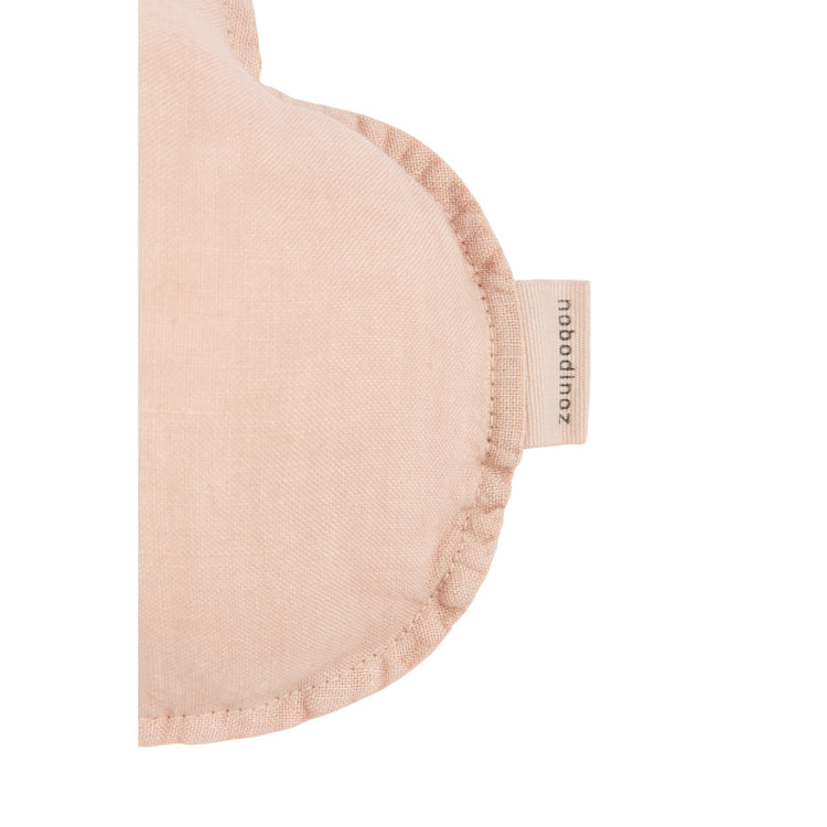 L1N0. Cloud cushion French linen Powder Pink