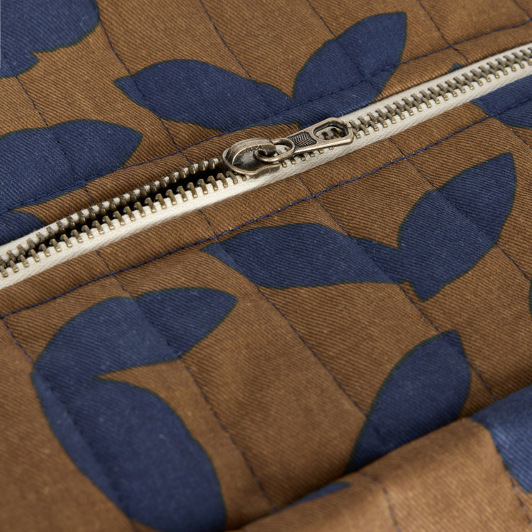 HYDE PARK. Waterproof stroller bag Blue leaves