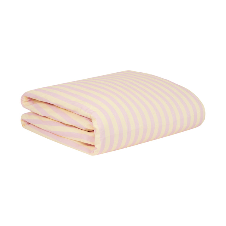 SHELDON. Single bed duvet cover Pink Stripes 150x200