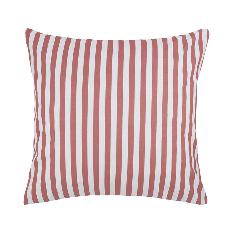 SHELDON. Pillow case Maroon Stripes 60x60