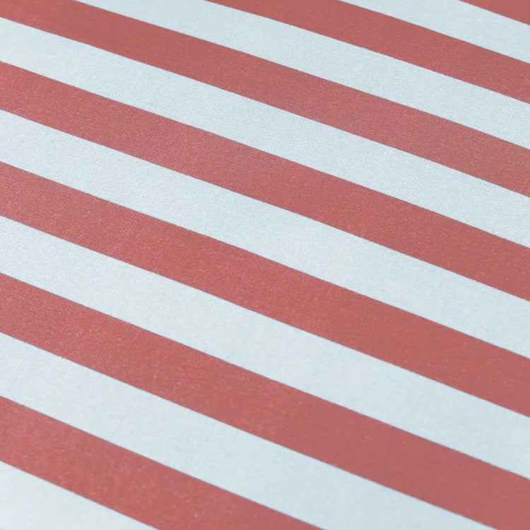 SHELDON. Pillow case Maroon Stripes 60x60