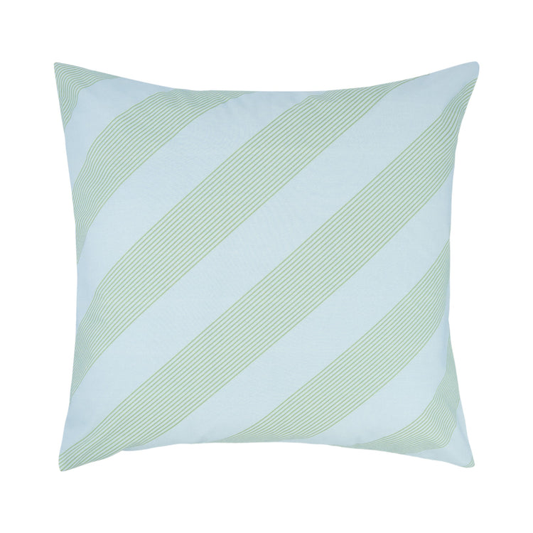 SHELDON. Pillow case Green Diagonal Stripes 60x60