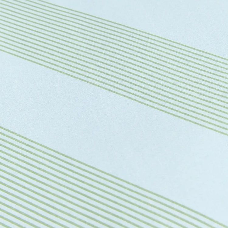 SHELDON. Pillow case Green Diagonal Stripes 60x60