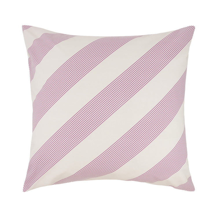 SHELDON. Pillow case Lilac Diagonal Stripes 60x60