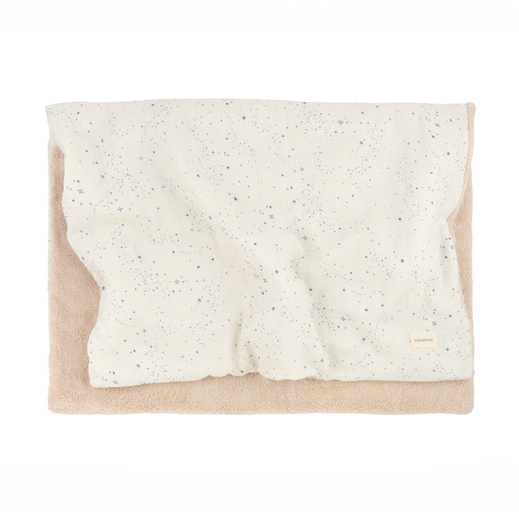 WABI SABI. Muslin winter blanket Blue Milky Way 70x100