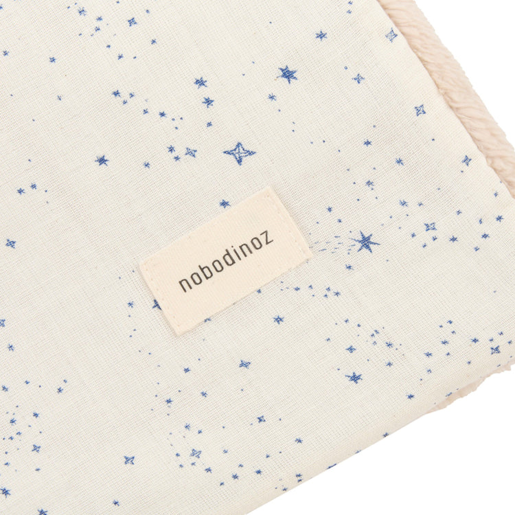 WABI SABI. Muslin winter blanket Blue Milky Way 70x100