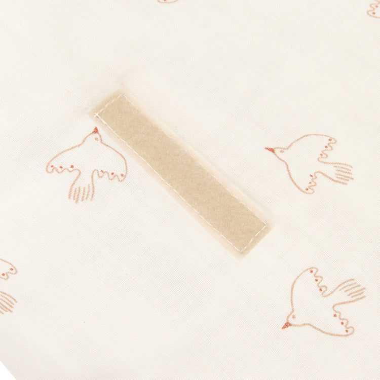 WABI SABI. Winter baby nest Cozy Brown Hoshi Birds 75x35x10