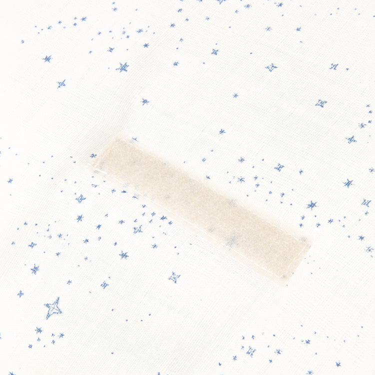 WABI SABI. Winter baby nest Cozy Blue Milky Way 75x35x10