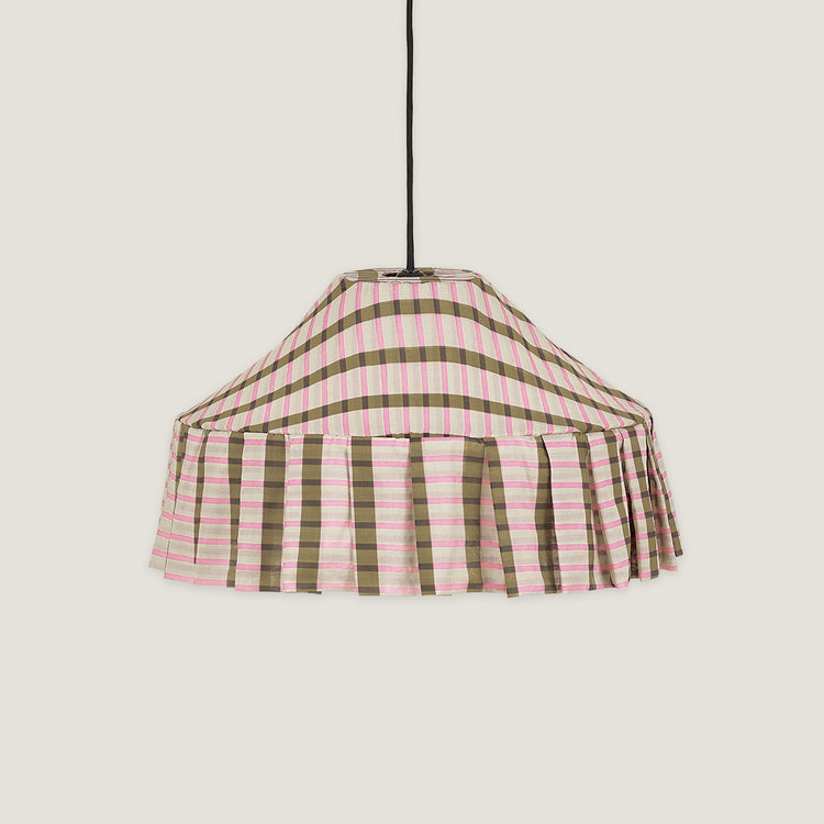 VIBES. Pendant lampshade Nicole Kaki Pink Mosaic 50cm
