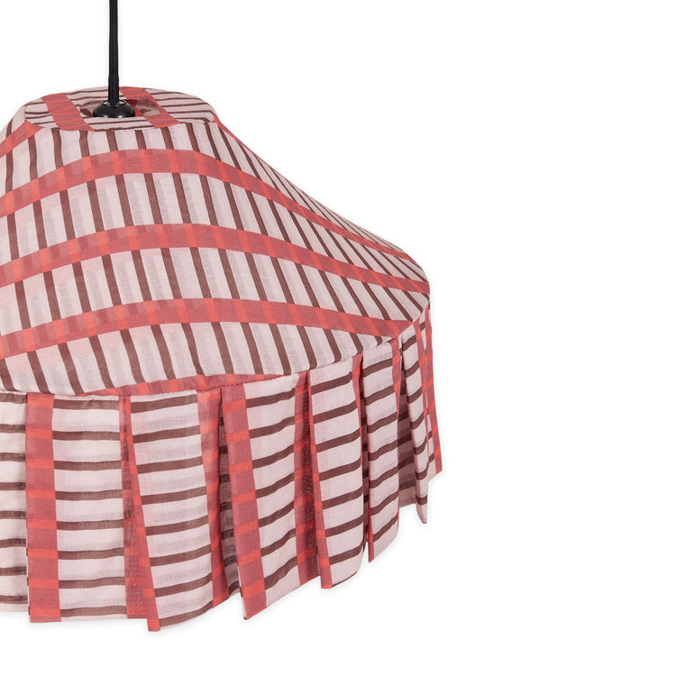 VIBES. Pendant lampshade Nicole Red Brown Mosaic 50cm