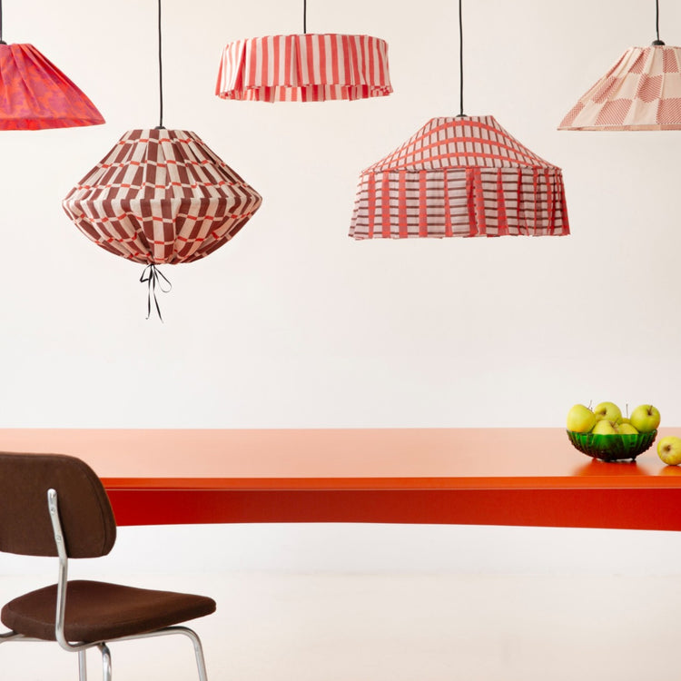 VIBES. Pendant lampshade Nicole Red Brown Mosaic 50cm