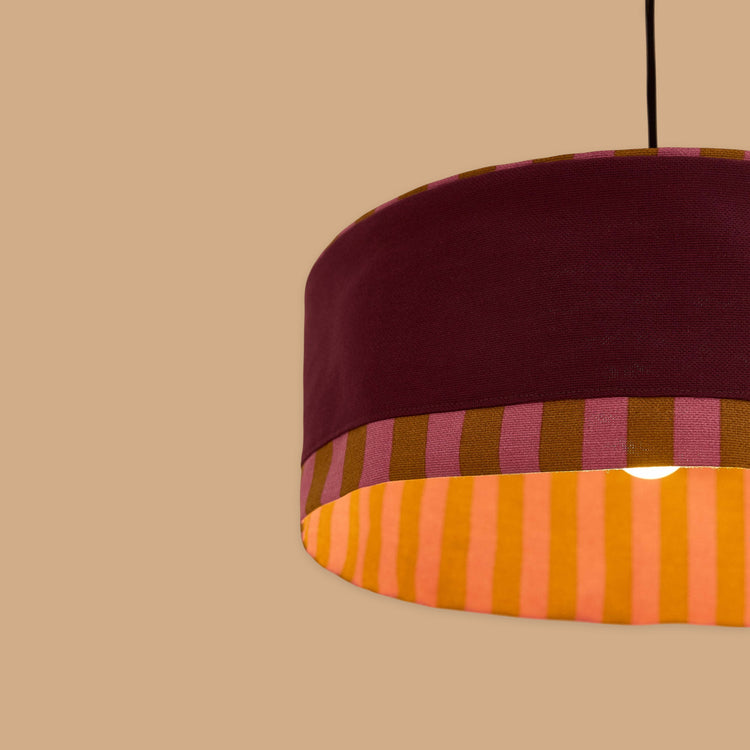 VIBES. Pendant lampshade Paul Prune 50cm