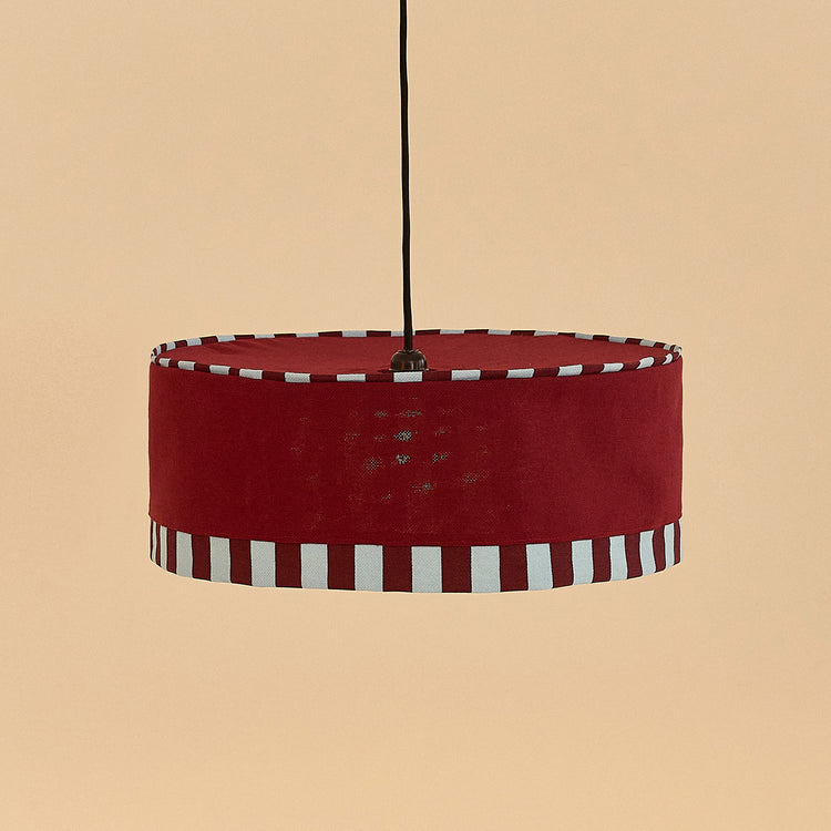 VIBES. Pendant lampshade Paul Burnt Red 50cm