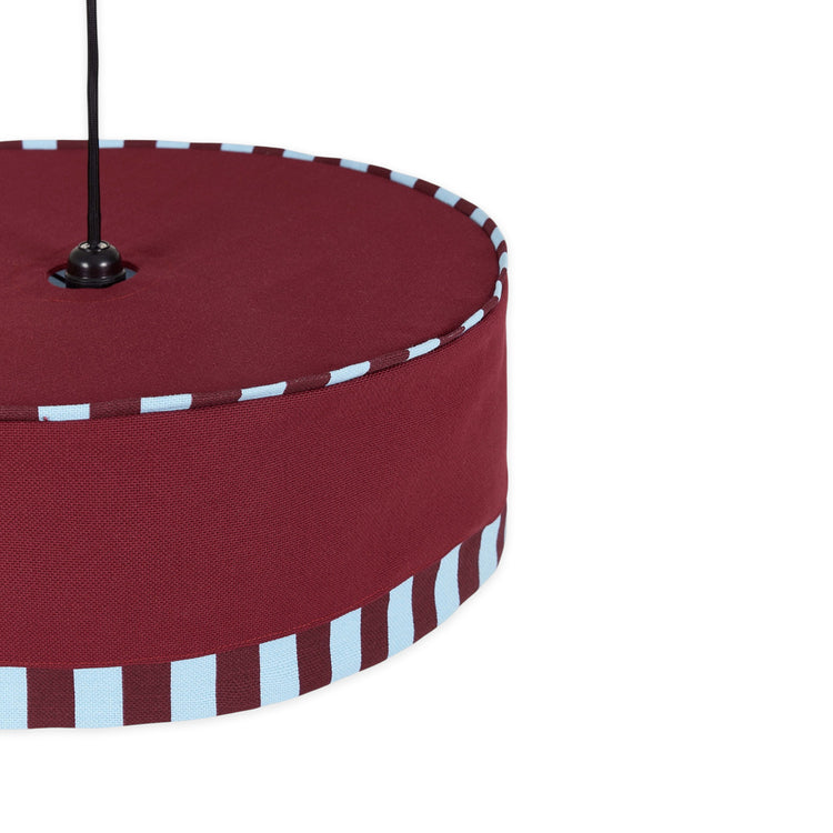 VIBES. Pendant lampshade Paul Burnt Red 50cm
